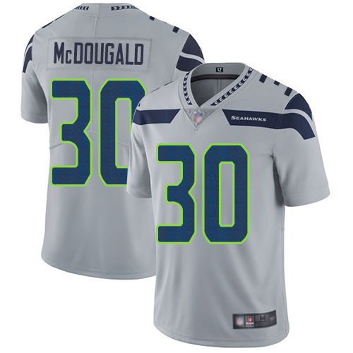 Seattle Seahawks Limited Grey Men Bradley McDougald Alternate Jersey NFL Football #30 Vapor Untouchable